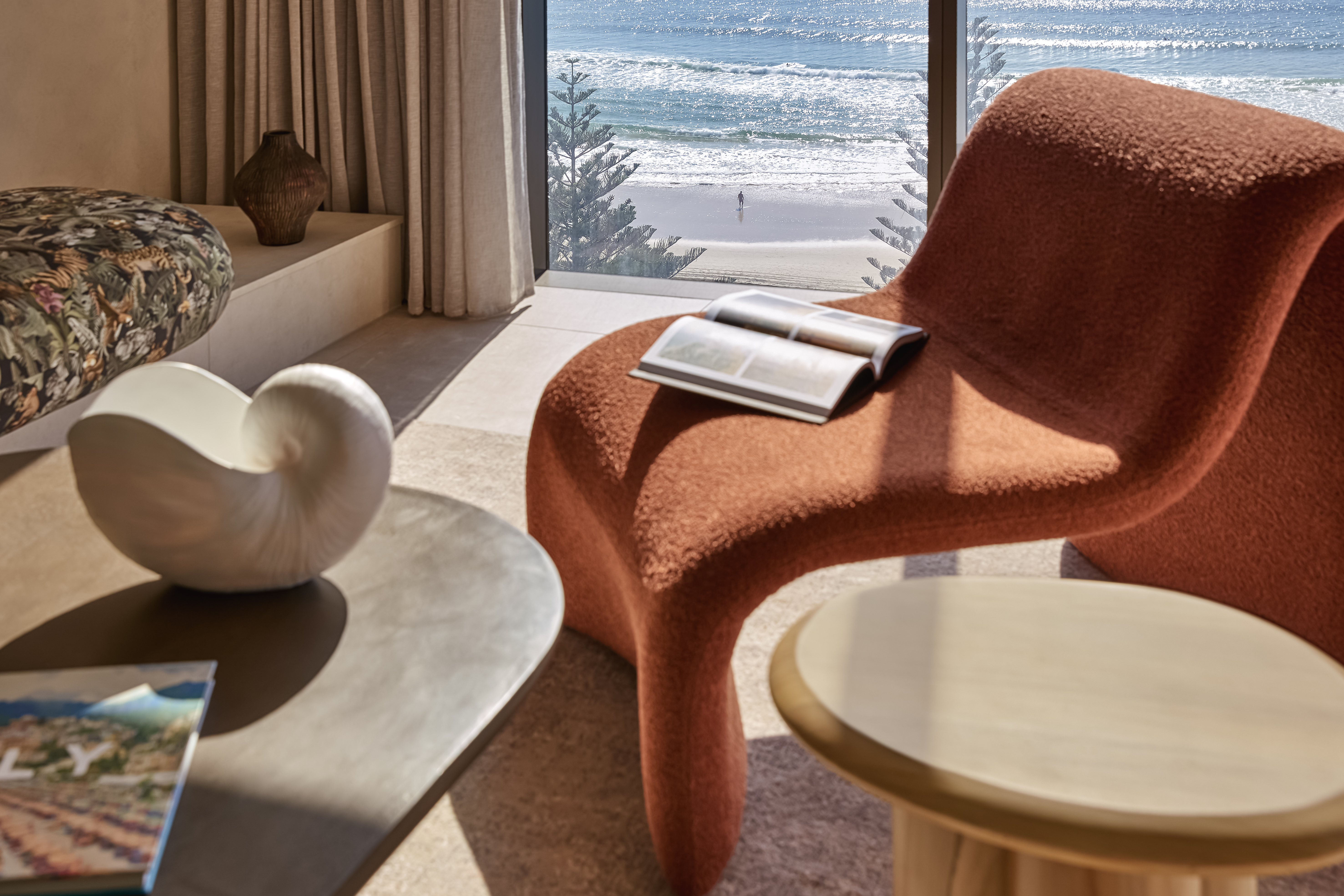 Ocean suite seating nook