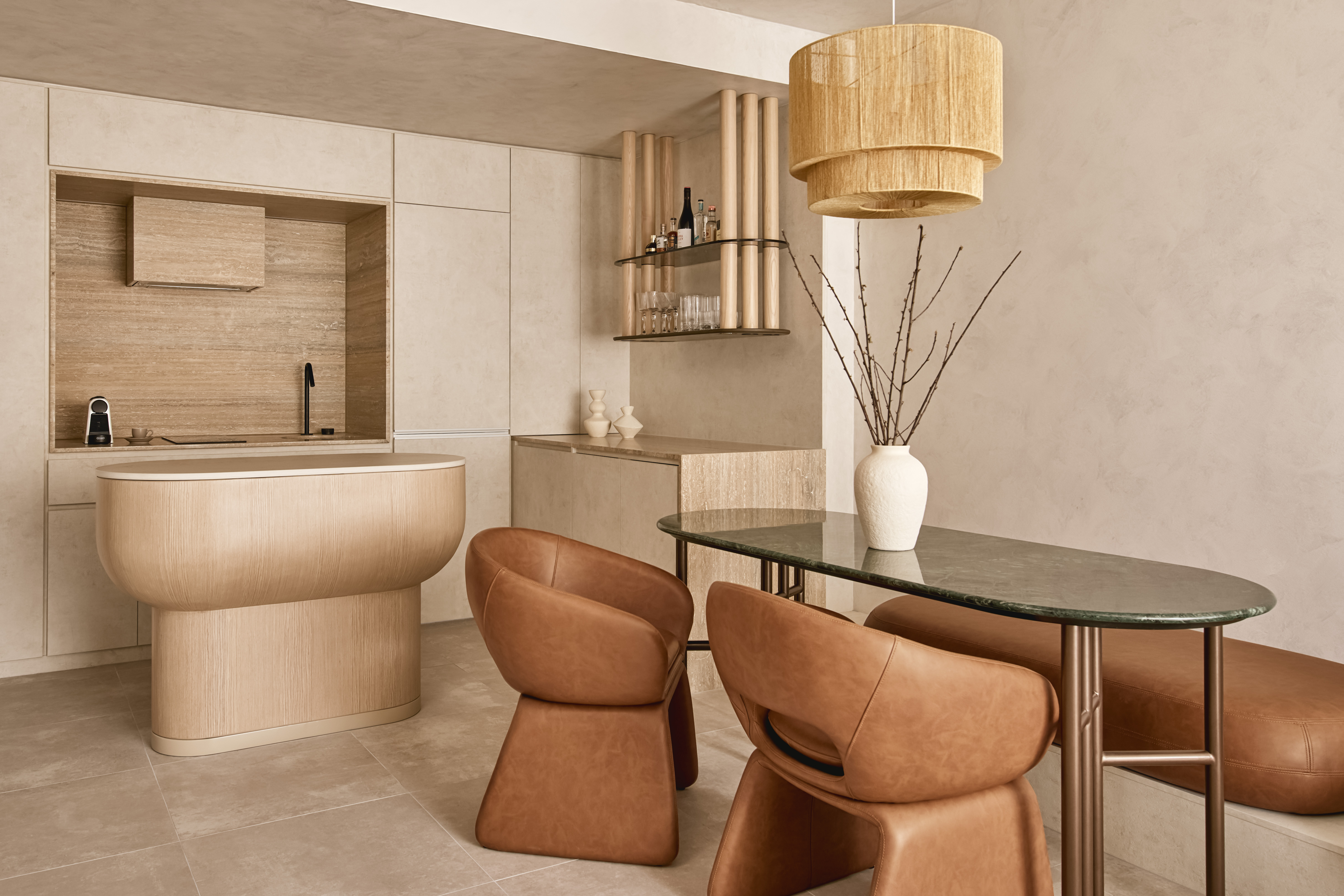 Kitchen and dining nook
